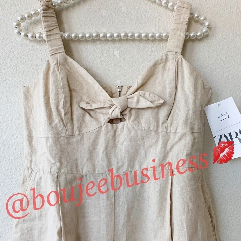ZARA Knotted Jumpsuit